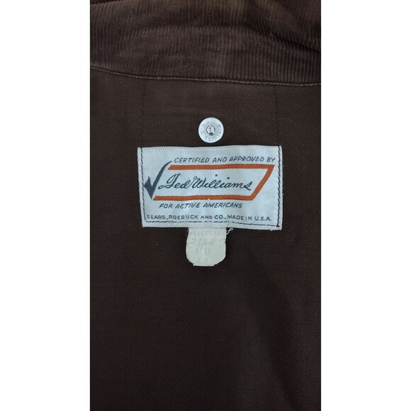 Vintage 60s Ted Williams Sears & Roebuck Vented Shooting Hunting Field Coat - Picture 10 of 10